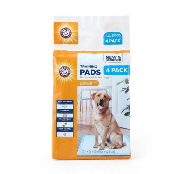 Arm & Hammer Training Pads For Dogs 4Pack - Picture 1 of 2